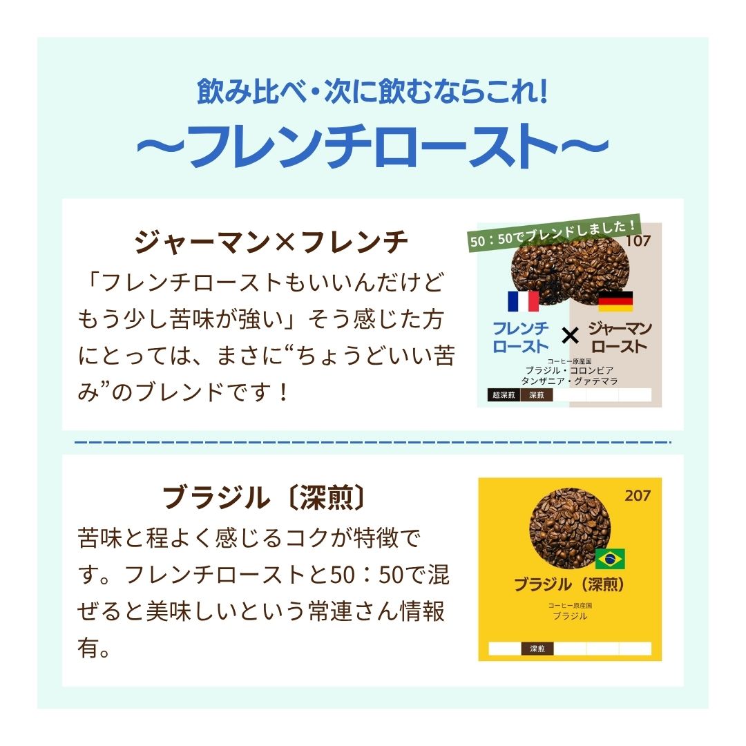 フレンチロースト|ホットでもアイスでもオレでも◎|アラビカ種100%の超深煎り