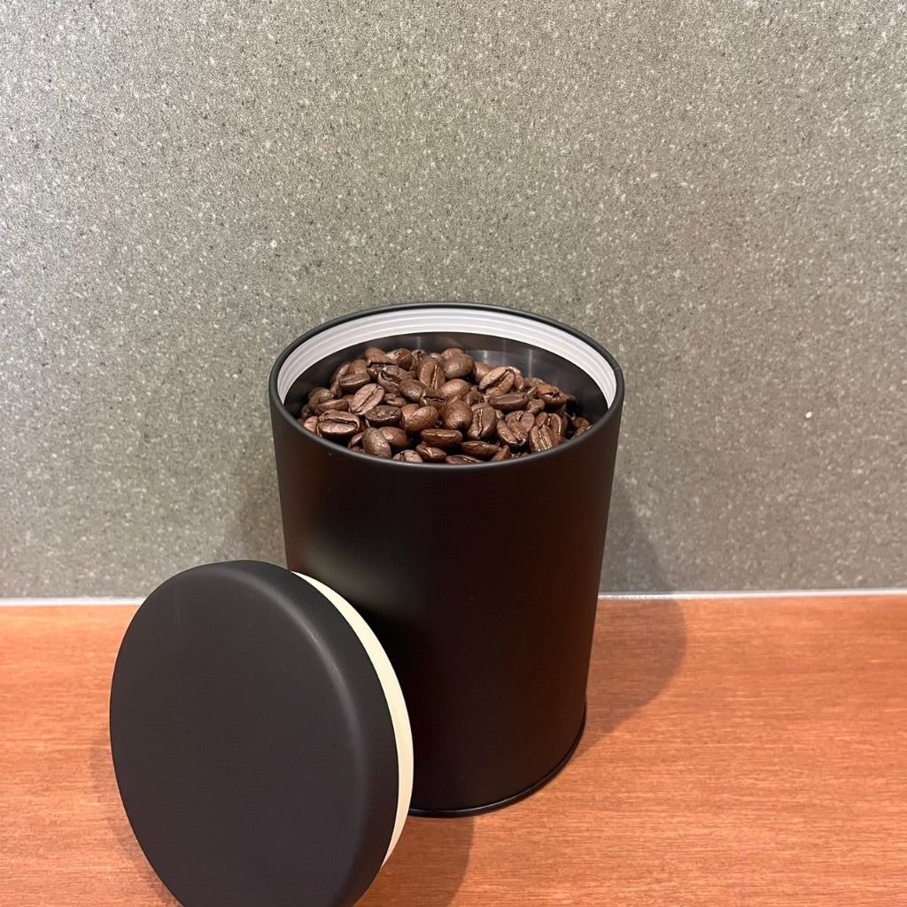 珈琲豆の保管におすすめ|防湿リング缶200g用