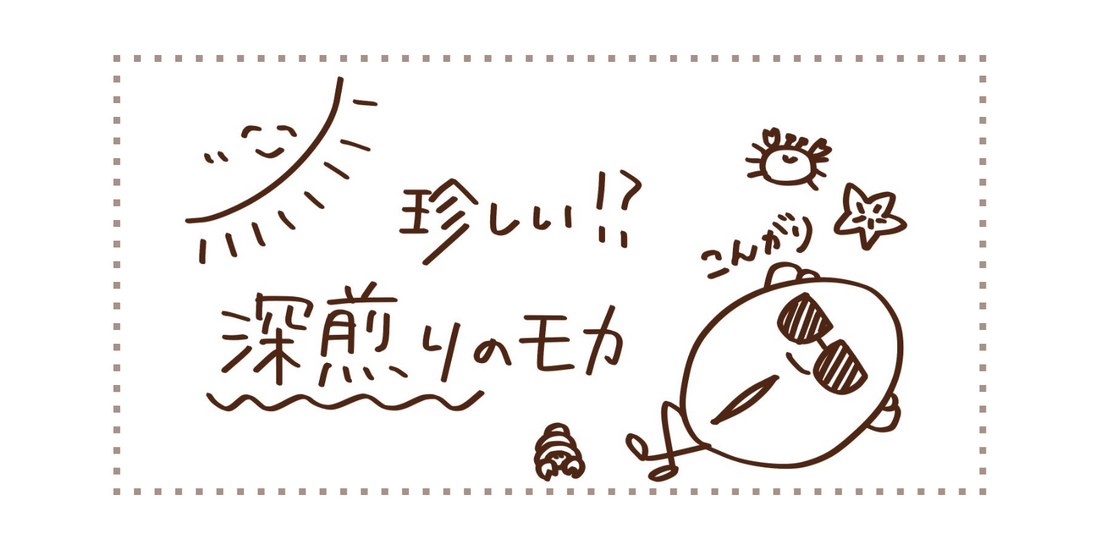珍しい！？深煎りのモカ