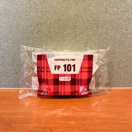 【ペーパーフィルター】カリタ FP101ロシ ホワイト （100枚）
