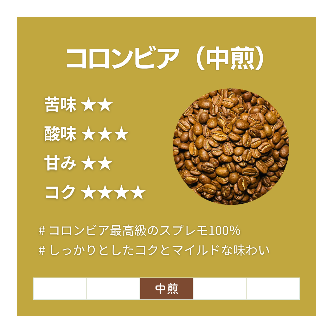 コロンビア〔中煎〕