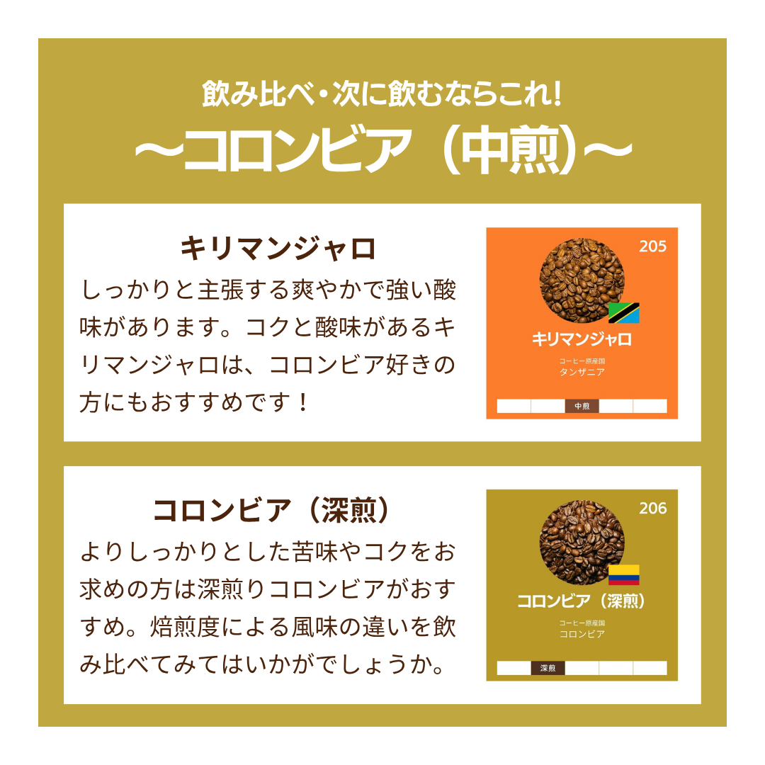 コロンビア〔中煎〕