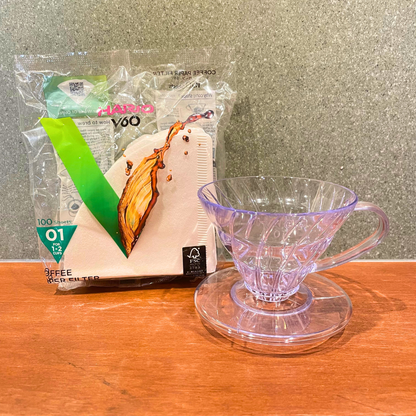 【ペーパーフィルター】HARIO V60 01（100枚）